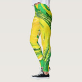 Lemon Tornado Design Leggings (Links)
