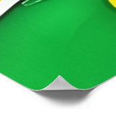 Lemon Tornado Design Poster (Ecke)