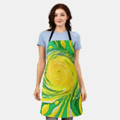 Lemon Tornado Design Schürze (Getragen)