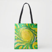 Lemon Tornado Design Tasche (Vorderseite)
