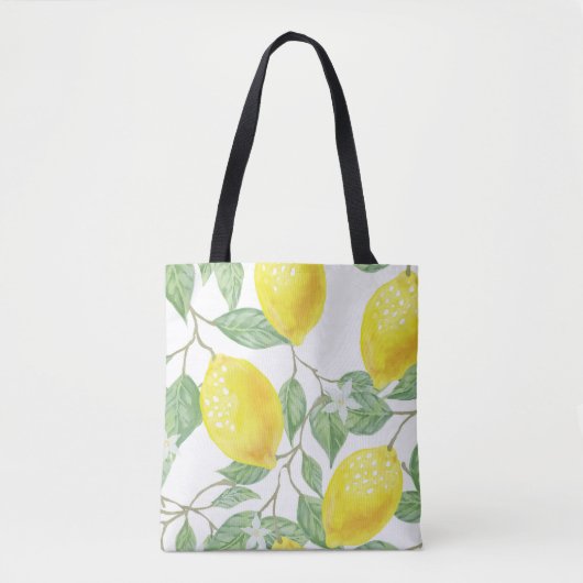 Lemon Tote Bag Tasche (Vorderseite)
