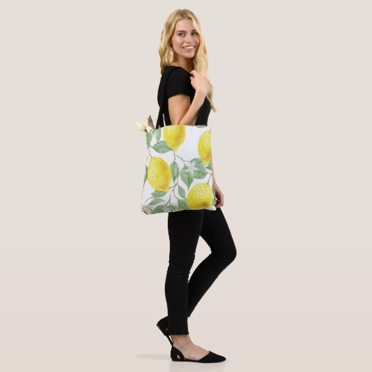 Lemon Tote Bag Tasche (Am Model)