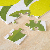Lemon Tree Art: Gelbe Zitrusfrüchte Nahtlose Muste Puzzle (Seite)