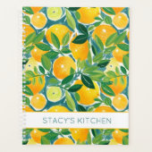 Lemon Tree Art NAME Frische Farben Spaß Planer (Vorderseite)