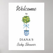 Lemon Tree Baby Dusche Willkommen Poster (Vorne)