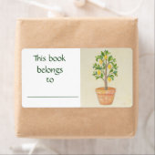 Lemon Tree-Buchlabel (Insitu)