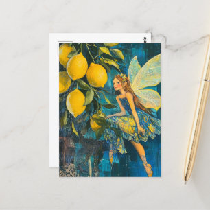 Lemon Tree Fairy Postkarte