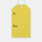 Lemon tree Gift Tag Geschenkanhänger (Rückseite)