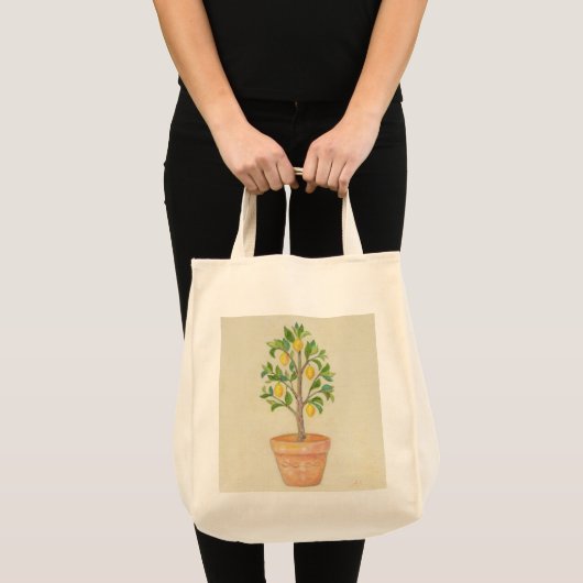 Lemon Tree Grocery Bag Tragetasche (Vorderseite (Produkt))