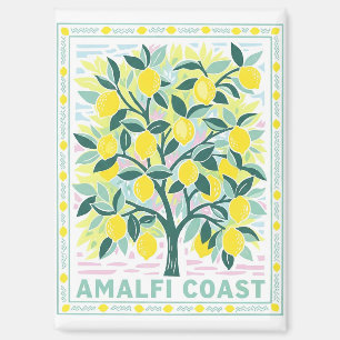 Lemon Tree in Amalfi Italien Magnet