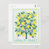 Lemon Tree in Amalfi Italien Postkarte (Vorne/Hinten)