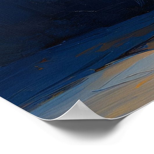 Lemon Tree in Clay Pot with Blossoms Poster (Ecke)