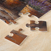 Lemon Tree Lavender Garden Malerei Puzzle (Seite)