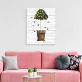 Lemon Tree Leinwanddruck (Insitu (Wohnzimmer))