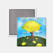 Lemon Tree Magnet (Vorderseite/Rückseite)