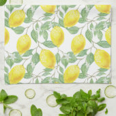 Lemon Tree Pattern Handtuch (Gefaltet)