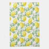 Lemon Tree Pattern Handtuch (Vertikal)