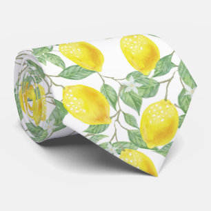 Lemon Tree Pattern Krawatte