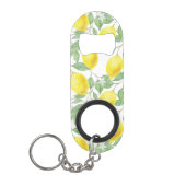 Lemon Tree Pattern Mini Flaschenöffner (Vorderseite)