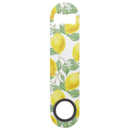 Lemon Tree Pattern Speedflaschenöffner (Rückseite)