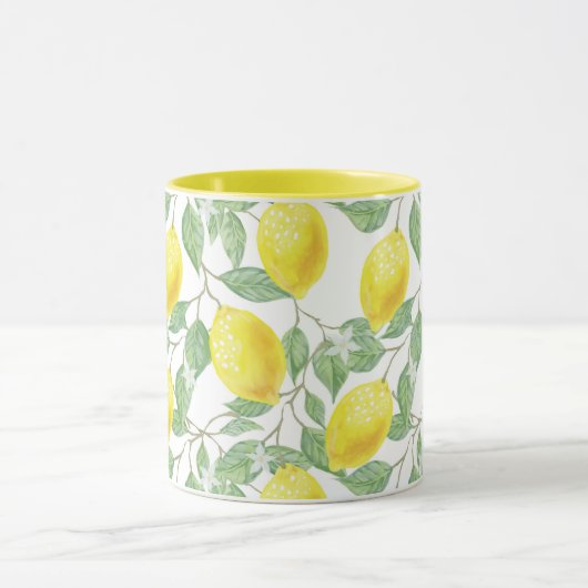 Lemon Tree Pattern Tasse (Zentrum)