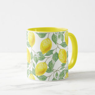 Lemon Tree Pattern Tasse