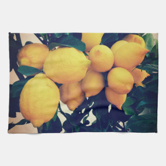  Lemon Tree Patterned Kitchen Towel Geschirrtuch