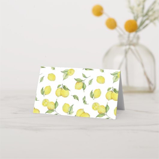 Lemon Tree Platzkarten (Rückseite)