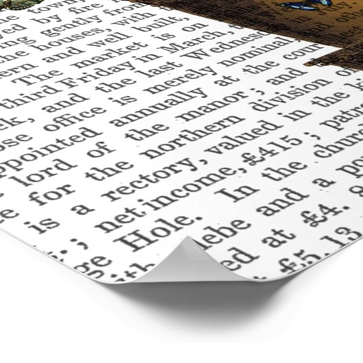 Lemon Tree Poster (Ecke)