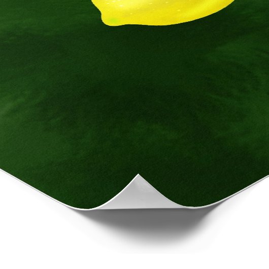 Lemon Tree Poster (Ecke)