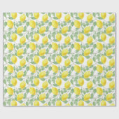 Lemon Tree Wrapping Paper Geschenkpapier (Flach)