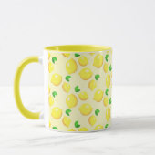 Lemon Tree Yellow Ringer Tasse (Links)