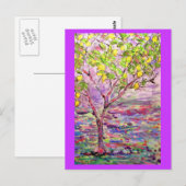 Lemon Tree Zen Postkarte (Vorne/Hinten)