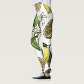Lemon Tropical Fruit Pattern Leggings (Links)