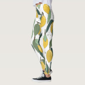 Lemon Tropical: Hell Vintag, nahtlos Leggings (Links)
