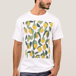 Lemon Tropical: Hell Vintag, nahtlos T-Shirt
