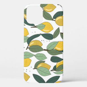 Lemon Tropical: Helles Vintage-Nahtlosmuster Case-Mate iPhone Hülle
