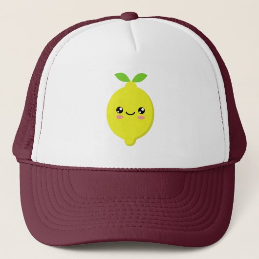Lemon Trucker Hat Truckerkappe (Vorderseite)