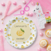 Lemon Two Sweet 2. Geburtstag Pappteller (Party)
