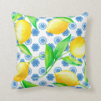 Lemon und Azulejos Blue und White