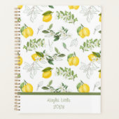 Lemon und Blume Custom Planer (Vorderseite)
