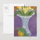 LEMON UND DAFFODILS POSTKARTE (Vorne/Hinten)