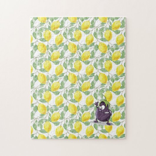 Lemon und das Eggplant Puzzle (Vertikal)