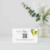 Lemon und Greenery | UAWG | Begleitkarte (Stehend Vorderseite)