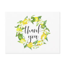 Lemon und Lemon Blossoms Wreath Summer Vielen Dank