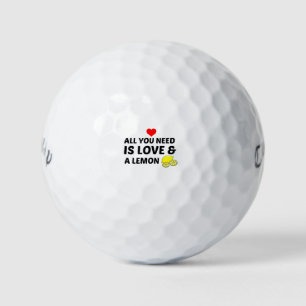 LEMON UND LIEBE GOLFBALL
