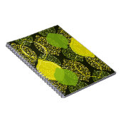 Lemon und Limon nahtlos. Notizblock (Rechte Seite)