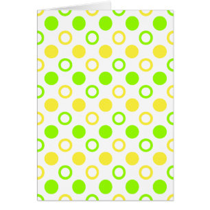 Lemon und Limone Ringe und Polka Dots von ST. Aylo