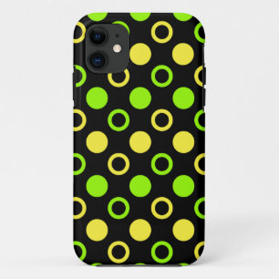 Lemon und Limone Ringe und Polka Dots von ST. Aylo Case-Mate iPhone Hülle