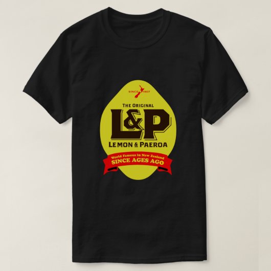 Lemon und Paeroa Neuseeland T-Shirt (Design vorne)